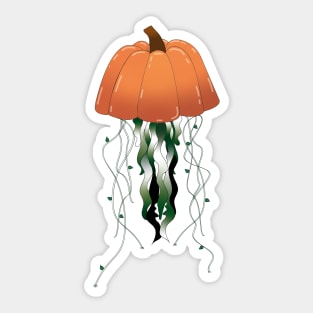 Pumpkin Jellofish Sticker